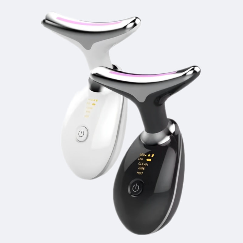 Facial Sculpting Massager – Ion, Heat & LED Care